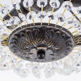 Orion DL 7-487/3 - kristalni luster na šipci ARILA 3xE14/40W/230V prečnik 40 cm smeđa/patina | Eponuda.com