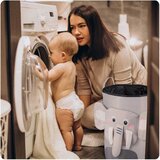 Nukido košara za igračke - sivi slon | shoptok.hr