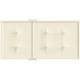  Jastuci za vrtne stolice 6 kom krem 100 x 50 x 3 cm od tkanine | shoptok.hr