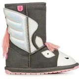 EMU Australia Dječje cipele za snijeg od brušene kože Pegasus boja: siva
