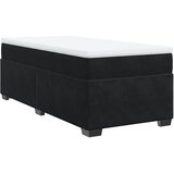 Box spring krevet s madracem crni 90x190 cm baršunasti | shoptok.hr