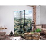  Paravan - Landscape with Green Fields and Trees - Tuscan Sunny View 135x172 Dvostrani | shoptok.hr