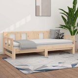  Dnevni krevet na izvlačenje masivna borovina 2x(80x200) cm | shoptok.hr