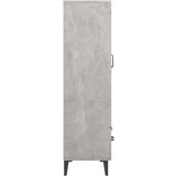  Visoka omarica betonsko siva 70x31x115 cm konstruiran les, (20654760) | Shoptok.si