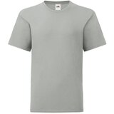 Fruit Of The Loom Grey children's t-shirt in combed cotton Cene