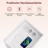  Noćni ormarić set od 2 dijela s punjačem uski noćni ormarić s otvorenim pretincem podesiva polica za spavaću sobu | shoptok.hr