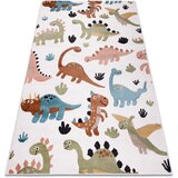 RugsX Preproge Preproga FUN Dino za otroke dinozavri bež 200x290 cm Bež | Shoptok.si