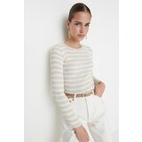 Trendyol Ženska majica Striped Cene