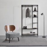 Mömax regal stilos -exklusiv-, črna, železo | Shoptok.si