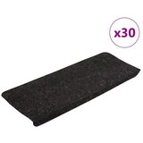  Samoljepljivi otirači za stepenice 30kom antracit 65x24,5x3,5cm | shoptok.hr