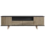 Hanah home FRN-9000 woodenblackatlantic pine tv stand | ePonuda.com