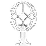 Opviq Vanjska zidna lampa BSU-68155-BSY-M1-K, 55 cm, IP65, E27, Crna | Eponuda.ba