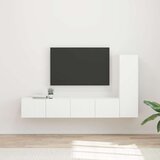  Komplet TV omaric 3 pcs Bela Konstruiran les, (5000132647) | Shoptok.si