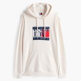 Tommy Jeans Puloverji TJM REG RWB FLAG HOODIE Bela Cene