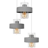  Visilica na sajli VOLTA 3xE27/15W/230V prečnik 42 cm siva | Eponuda.com
