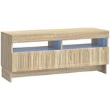  5-dijelni LED TV ormarić Hrast sonoma Konstruirano drvo | shoptok.hr