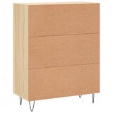  Komoda boja hrasta sonome 69,5x34x90 cm od konstruiranog drva Smeđa | shoptok.hr
