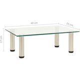 TV stalak prozirni 40 x 35 x 17 cm od kaljenog stakla | Eponuda.ba