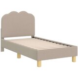  Posteljica za malčke z vzglavjem Svetlo siva 70 x 140 cm, (5000104941) | Shoptok.si