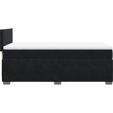 Box spring krevet s madracem crni 90x190 cm baršunasti | shoptok.hr