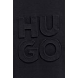 Hugo Bombažna kratka majica črna barva | Shoptok.si