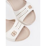 GOODIN White comfortable wedge sandals | Shoptok.si