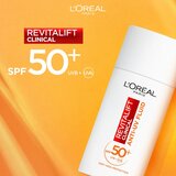 L´Oréal Paris Revitalift Clinical Vitamin C darilni set dnevna krema za obraz Revitalift Clinical Vitamin C Anti-UV Fluid SPF50 50 ml + serum Revitalift Clinical Vitamin C Serum 30 ml za ženske | Shoptok.si