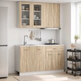  Kuhinjska jedinica LYON 4 pcs Hrast sonoma Konstruirano drvo Cijene