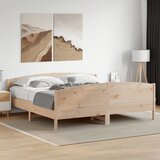  Okvir kreveta bez madraca 200 x 200 cm od masivne borovine | shoptok.hr