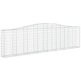  Lučne gabionske košare 25kom 400x30x100/120cm pocinčano željezo | shoptok.hr