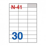 NANO Etikete za laserske i ink-jet pisače , N-41, 70x29,7 mm, 100/1 | shoptok.hr