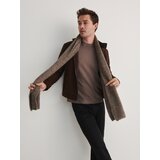 Reserved šal z mešanico volne - siva | Shoptok.si