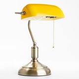  Brilagi - Stona lampa BANK OFFICE 1xE27/60W/230V mesing/narandžasta | Eponuda.com