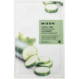 Joyful Time Cucumber maska iz platna s posvetlitvenim in vlažilnim učinkom 23 g