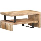  2-dijelni set stolića za kavu od masivnog drva manga | shoptok.hr