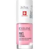 Eveline Cosmetics Nail Therapy Care & Colour balzam za nohte 6 v 1 odtenek Rose 5 ml | Shoptok.si