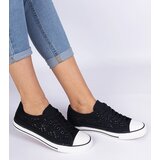 Gemre Black Women's Lace-Up Sneakers Saha | shoptok.hr