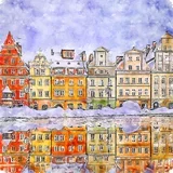 Slika 50x50 cm Wroclaw –