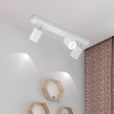 Nettlife 3 reflektorji max. 25w GU10 bela stropna svetilka vrtljiva za 350° moderna svetilka, (22116800) | Shoptok.si