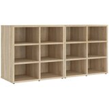  Ormarići za cipele 2 kom boja sivog hrasta sonome 52,5x30x50 cm | shoptok.hr
