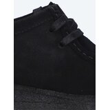 Clarks Originals Mokasinke od brušene kože za žene, boja: crna, ravni potplat | shoptok.hr