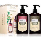 Arganicare Castor Oil Set poklon set za stimuliranje rasta kose 1 kom Cijene