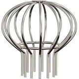  Zaštita od lišća za žljeb 2 pcs Srebrno 75 mm Nehrđajući čelik - 75 mm 2 | shoptok.hr