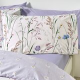 Catherine Lansfield Svetlo vijolična/bež posteljnina za zakonsko posteljo/podaljšana 230x220 cm Grasmere – | Shoptok.si