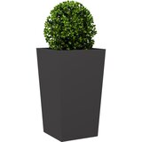 Vrtne sadilice 2 kom crne 45x45x75 cm čelične | shoptok.hr