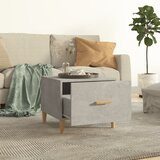  Stolići za kavu 2 kom Siva betona 50x50x40 cm konstruirano drvo | shoptok.hr