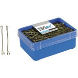 Eurostil Sponke za lase 150 Clips 70 mm Bronasta (150 pcs), (21058839) Cene