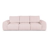 Rodier Svijetlo ružičasta sofa od bouclé tkanine 287 cm Mirel – | shoptok.hr