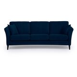 Scandic tamnoplava baršunasta sofa Eden, 237 cm Cijene