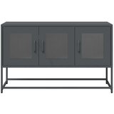 vidaXL TV ormarić antracit 100,5x39x60,5 cm hladno valjani čelik | shoptok.hr